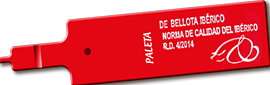 Brida Roja, paletas de bellota 50% y 75 % ibérica